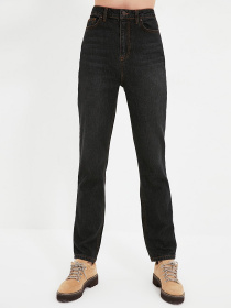 Прямі джинси Trendyol Bootcut модель TWOAW22JE0643/Siyah Фото