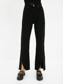 Расклешенные джинсы Trendyol Bootcut модель TWOAW22JE1199/Siyah Фото