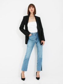 Прямі джинси Trendyol Bootcut модель TWOAW22JE0590/Mavi Фото