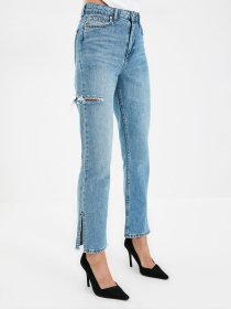 Прямі джинси Trendyol Bootcut модель TWOAW22JE0590/Mavi Фото