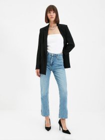 Прямі джинси Trendyol Bootcut модель TWOAW22JE0590/Mavi Фото