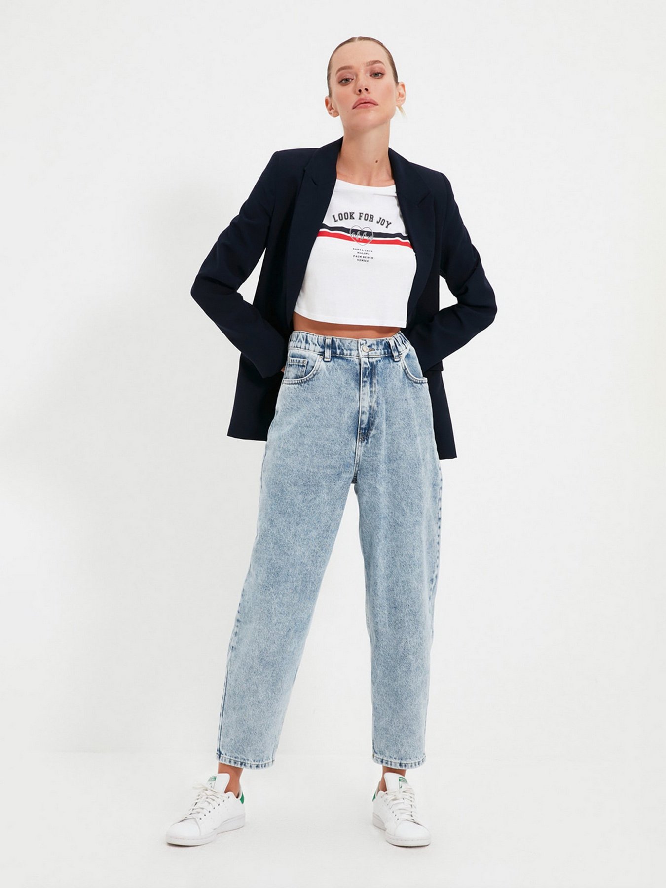 Джинсы Trendyol Balloon модель TWOAW22JE1008/Mavi Фото