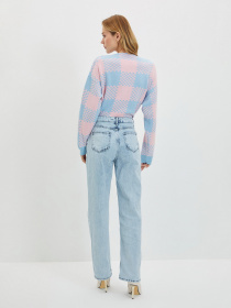Прямые джинсы Trendyol Wide Leg модель TWOAW22JE1420/Mavi Фото