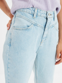 Джинси мом Trendyol Mom модель TWOAW22JE0186/Acik Mavi Фото