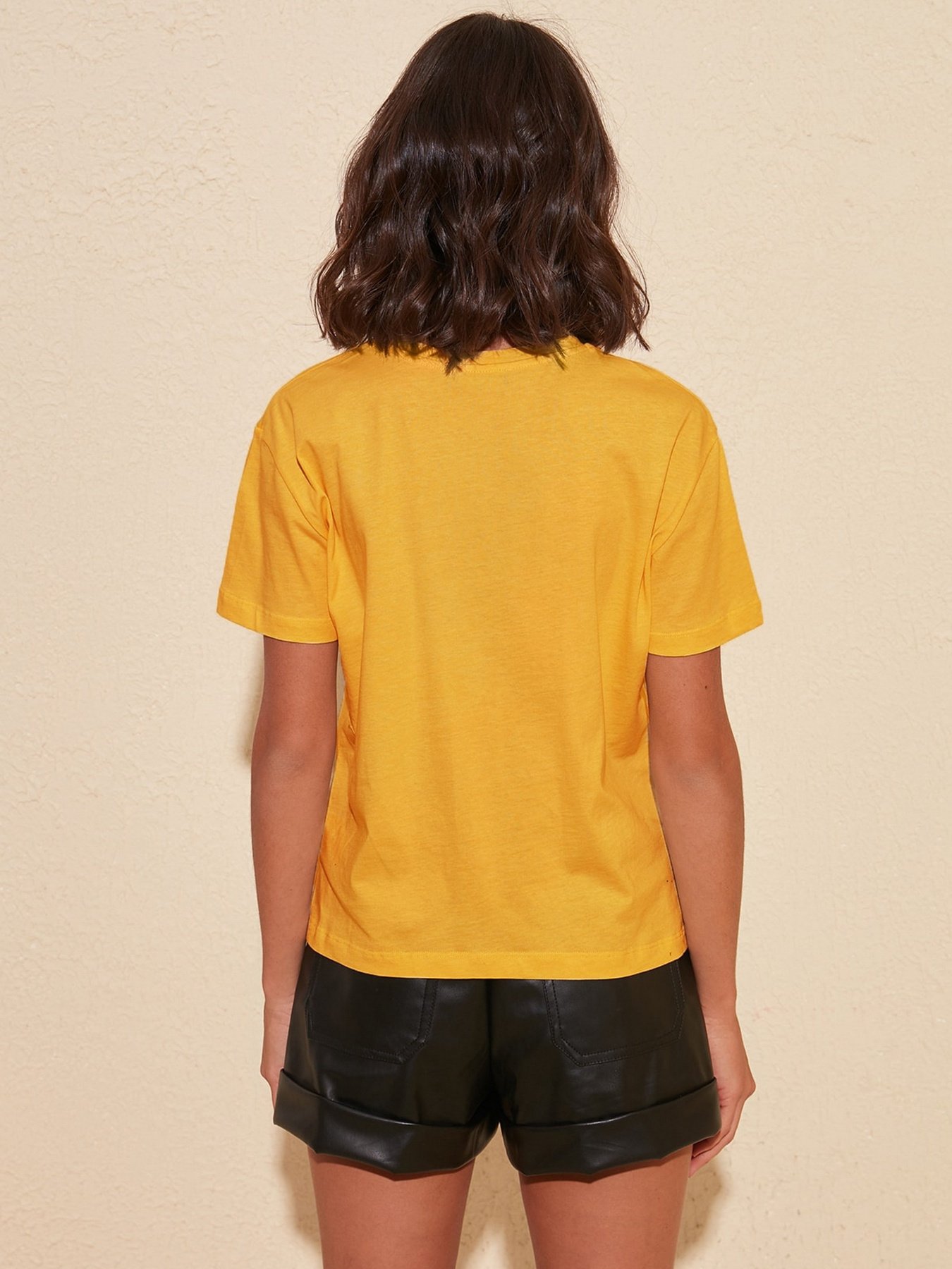 Футболки и поло Trendyol модель TWOSS20TS0314/Sarı Фото