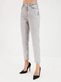 Джинсы мом Trendyol Mom модель TWOAW22JE0477/Gri Фото