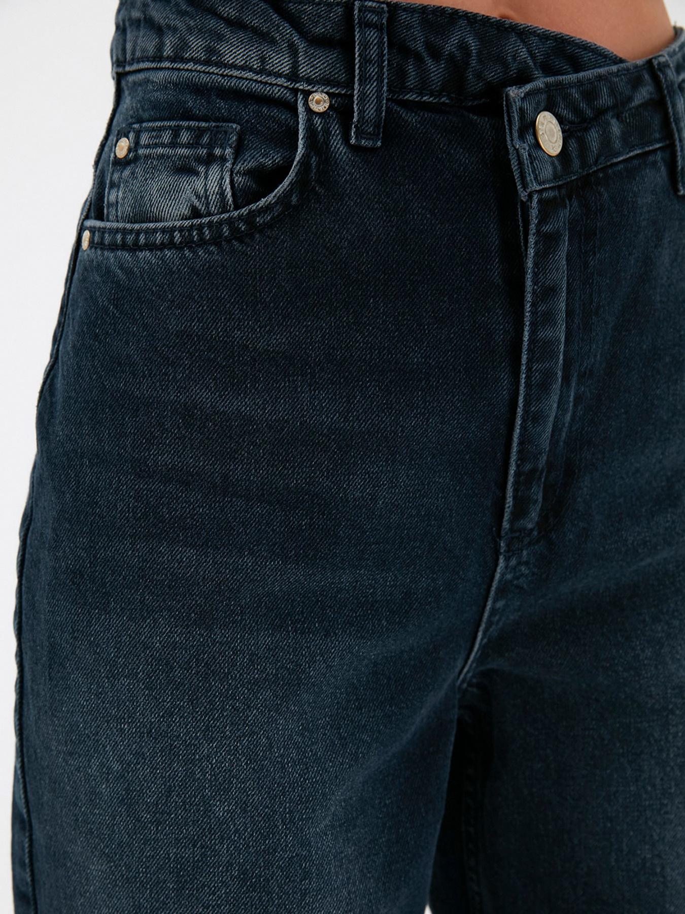 Широкі джинси Trendyol Wide Leg модель TWOAW22JE0944/Indigo Фото