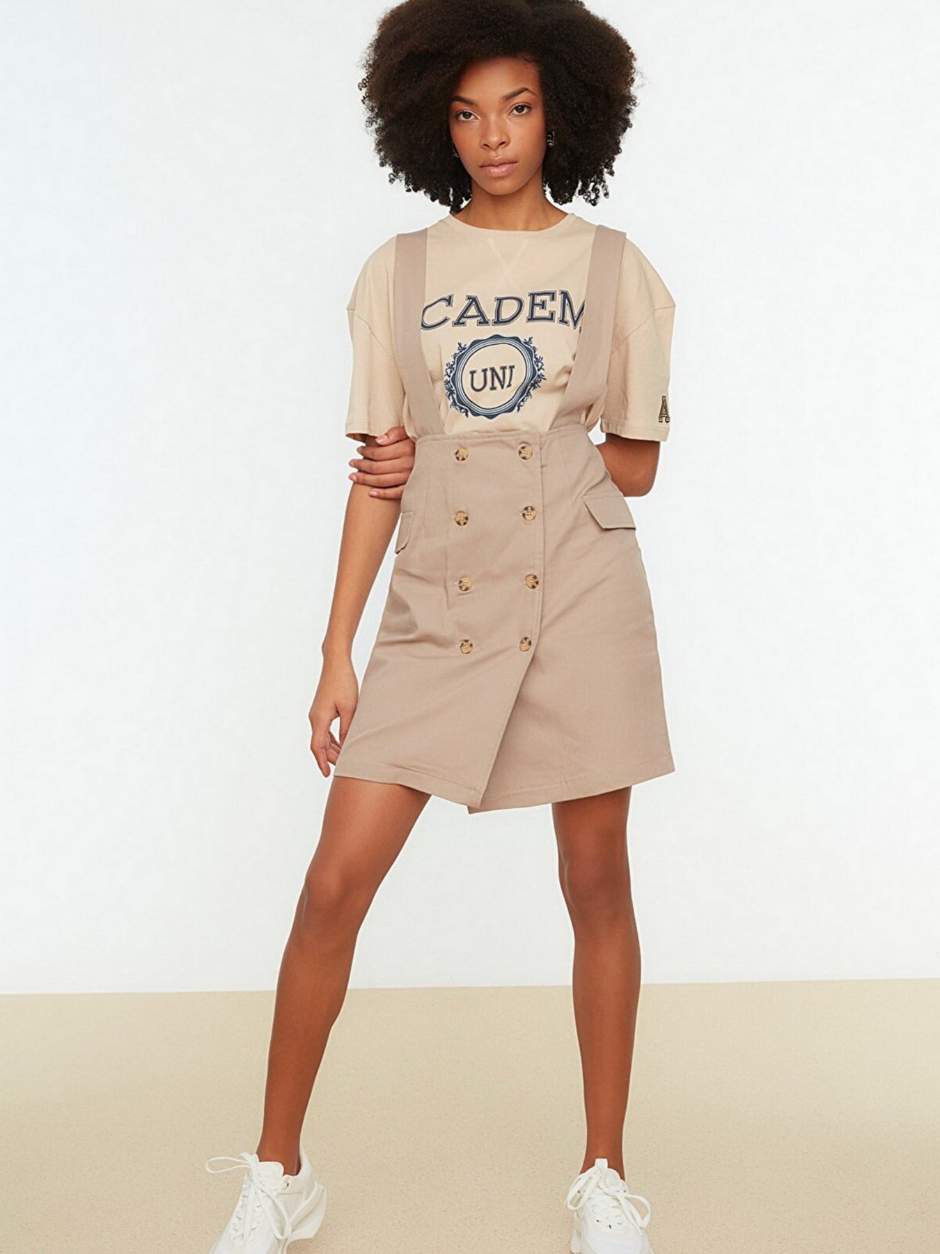 Сарафан Trendyol модель TWOSS22EL0271/Vizon Фото