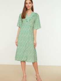 Сукня міді Trendyol модель TWOSS22EL0072/Yesil Фото