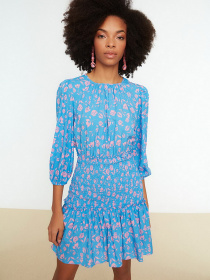 Сукня міні Trendyol модель TWOSS22EL0071/Mavi Фото