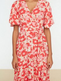 Платье миди Trendyol модель TWOSS22EL0168/Pembe Фото