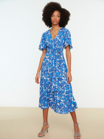 Сукня міді Trendyol модель TWOSS22EL0168/Lacivert Фото