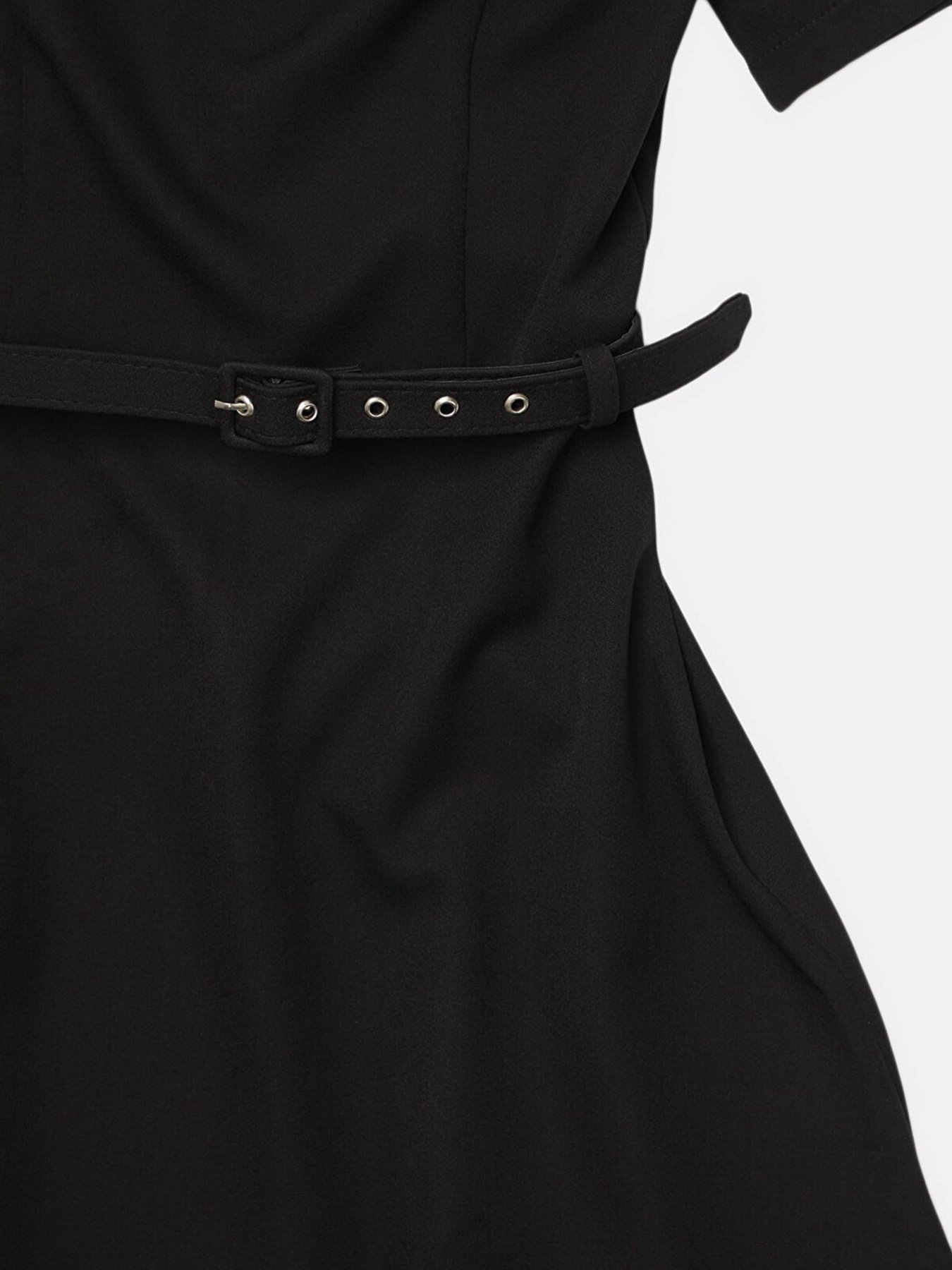 Платье миди Trendyol модель TWOSS22EL0139/Siyah Фото