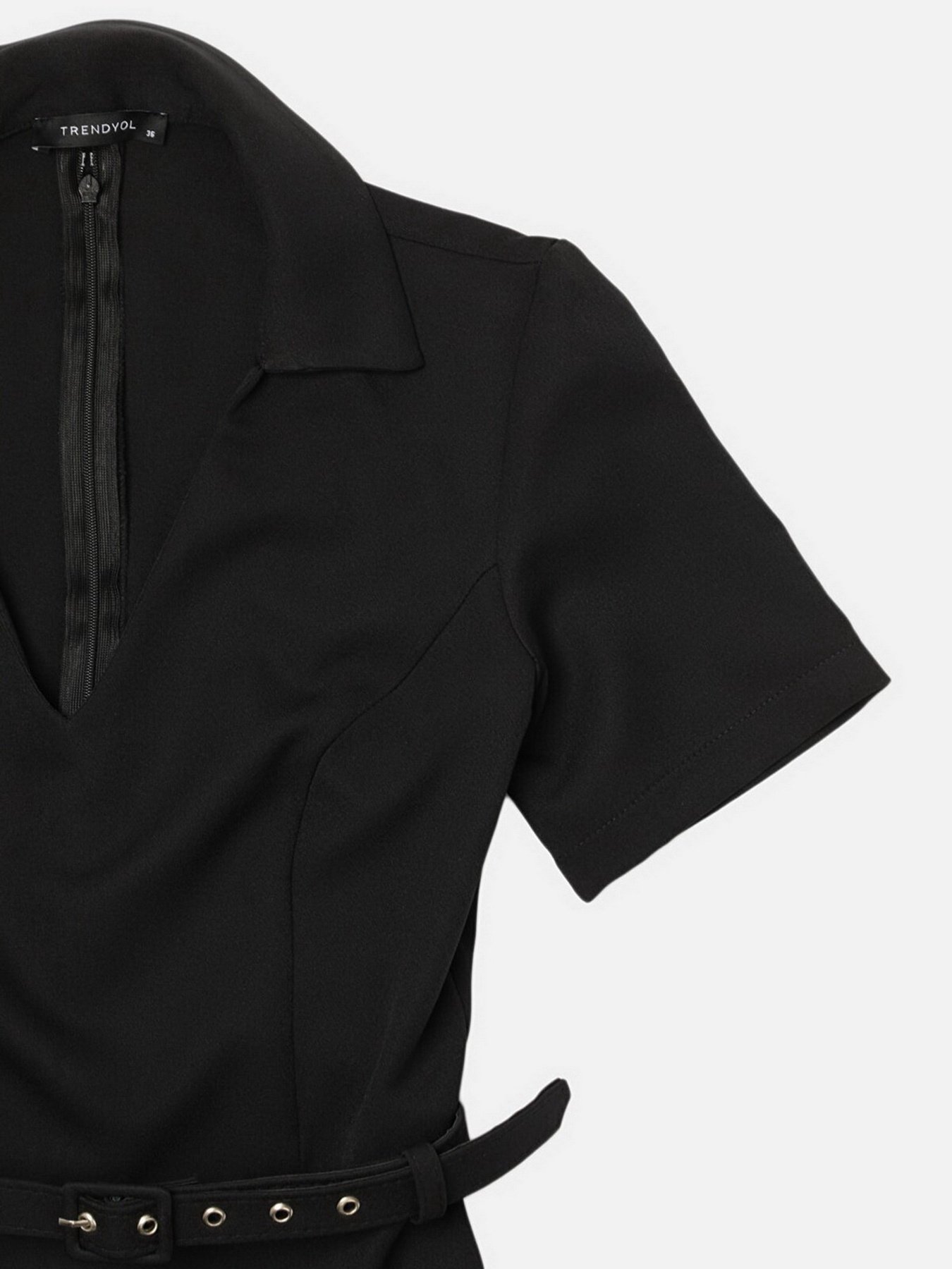 Платье миди Trendyol модель TWOSS22EL0139/Siyah Фото