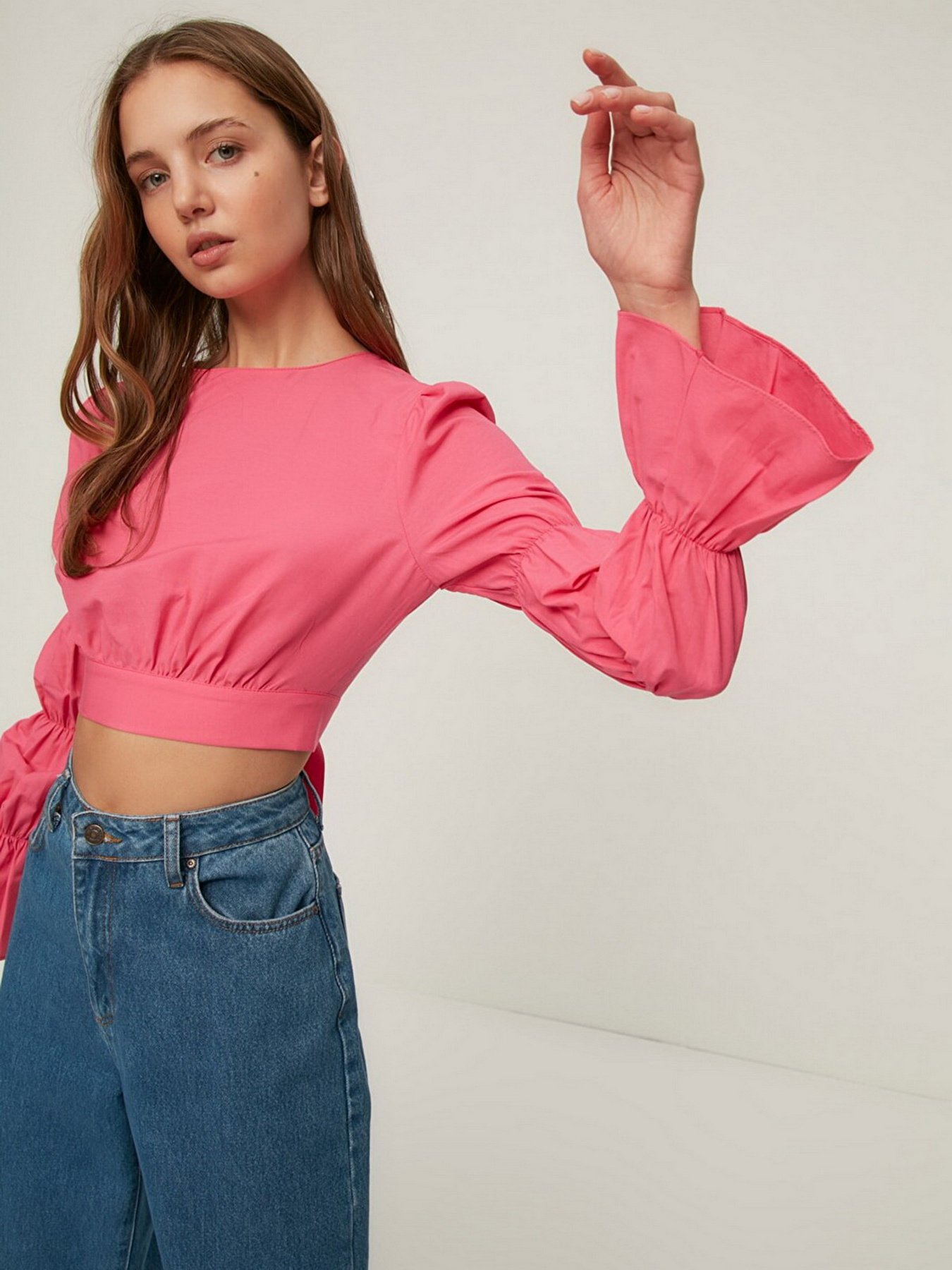 Блуза Trendyol модель TWOSS22BZ0052/Fusya Фото