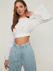 Блуза Trendyol модель TWOSS22BZ0052/Ekru Фото