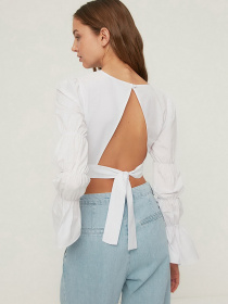 Блуза Trendyol модель TWOSS22BZ0052/Ekru Фото