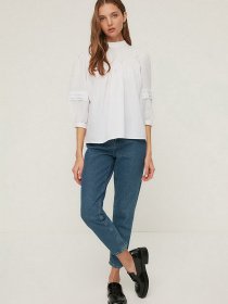 Блуза Trendyol модель TWOSS22BZ0203/Ekru Фото