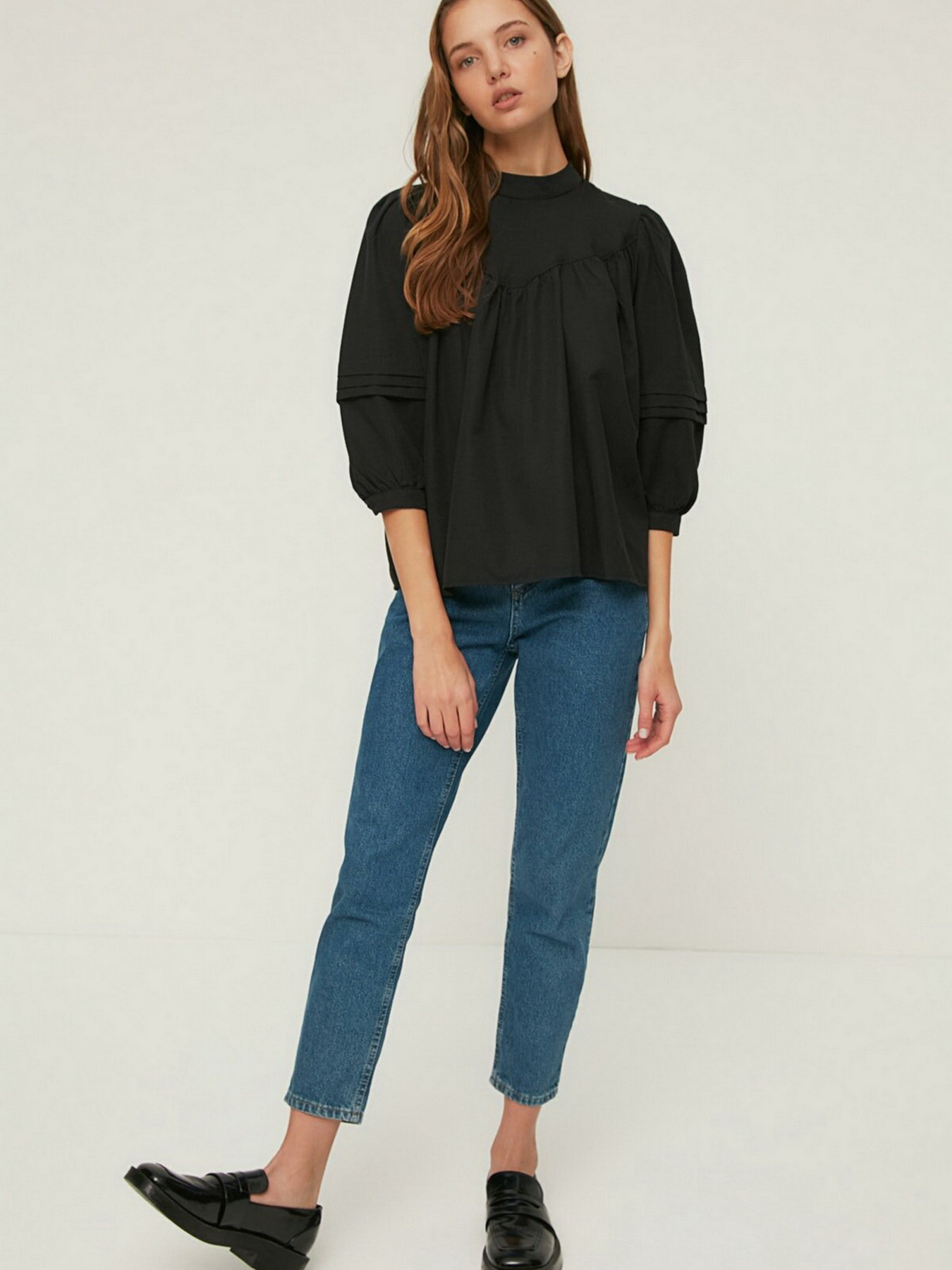 Блуза Trendyol модель TWOSS22BZ0203/Siyah Фото