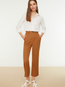 Блуза Trendyol модель TWOSS22GO0072/Ekru Фото