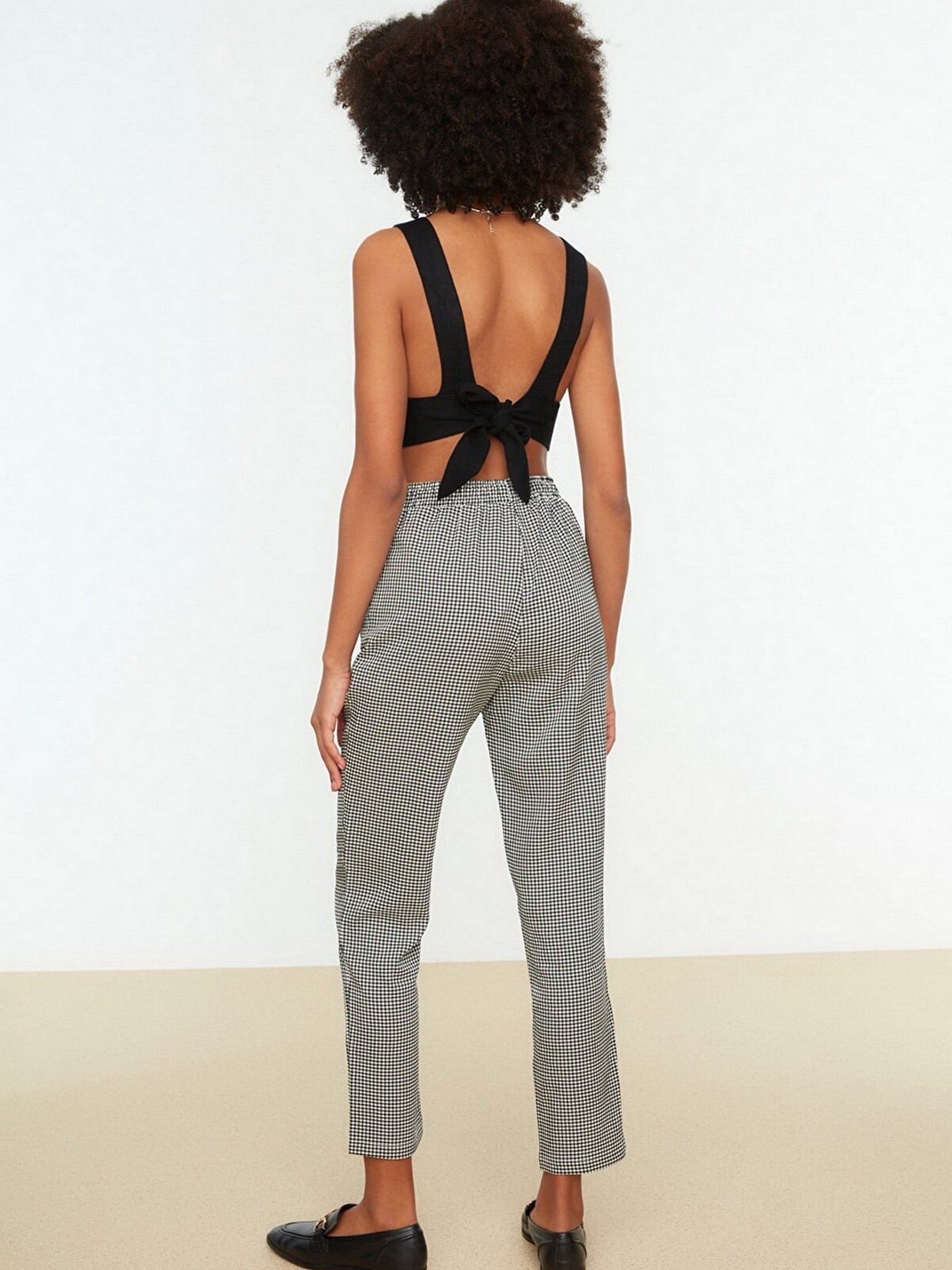 Штани повсякденні Trendyol модель TWOSS22PL0026/Siyah Фото