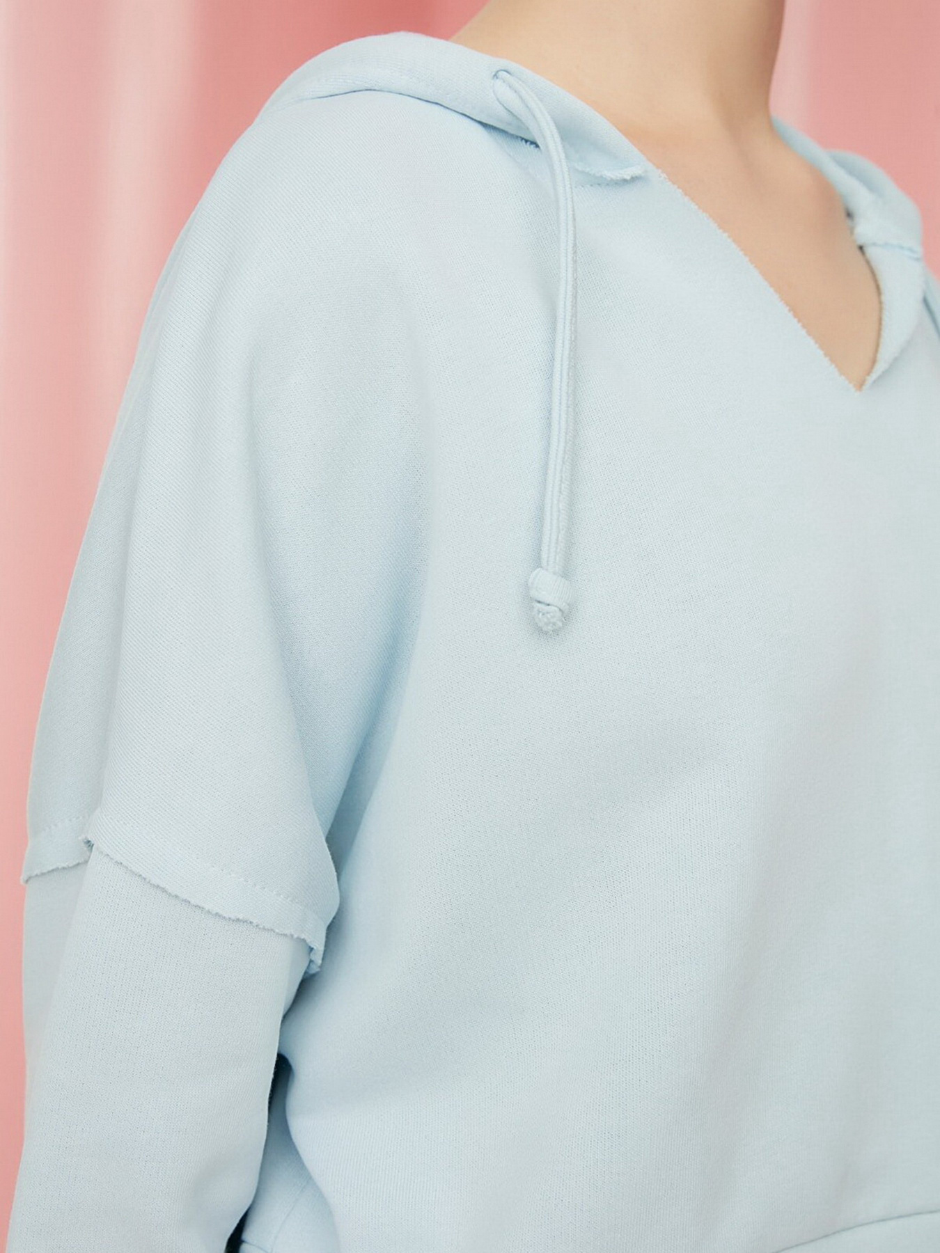 Худі Trendyol модель TWOSS22SW0076/Acik Mavi Фото