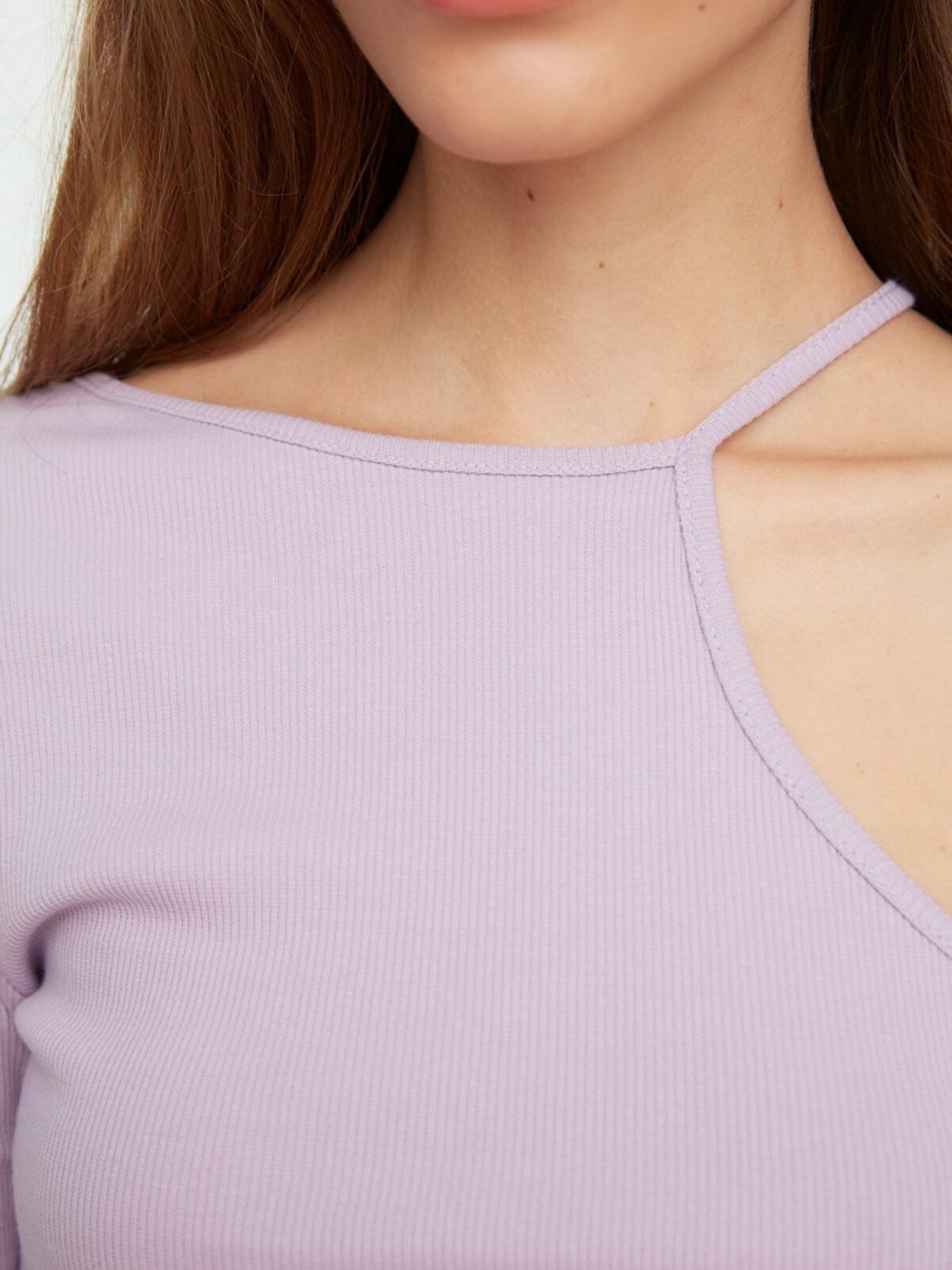 Топ Trendyol модель TWOSS22BZ0214/Lila Топ Trendyol модель TWOSS22BZ0214/Lila Фото