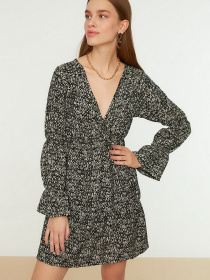 Сукня міні Trendyol модель TWOSS22EL0832/Siyah Фото