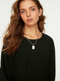 Платье мини Trendyol модель TWOSS22EL0831/Siyah Фото