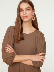 Сукня міні Trendyol модель TWOSS22EL0831/Vizon Фото