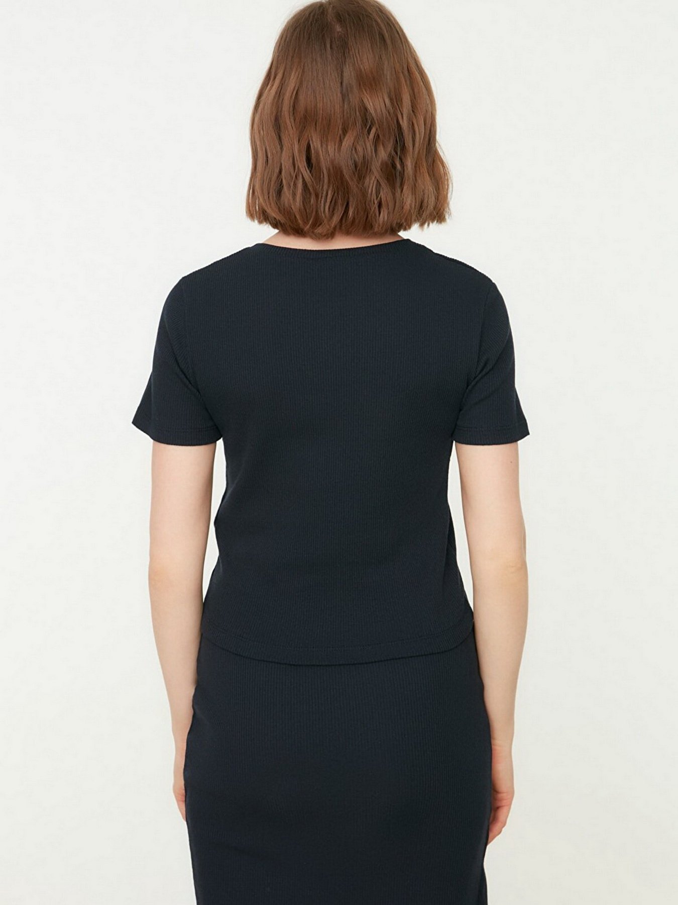 Футболка Trendyol модель TWOSS22BZ0304/Lacivert Фото