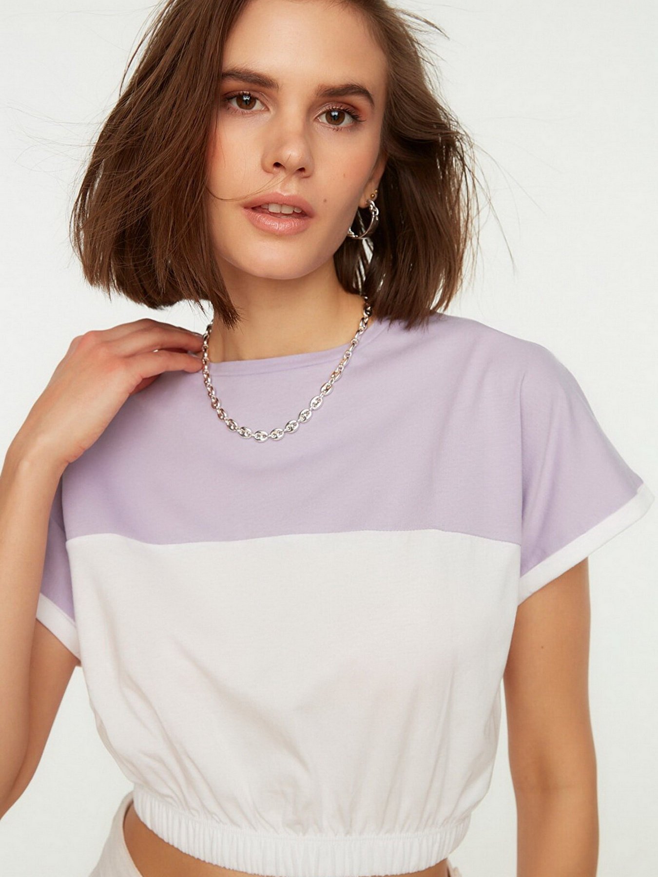 Футболка Trendyol модель TWOSS22TS0245/Beyaz Фото