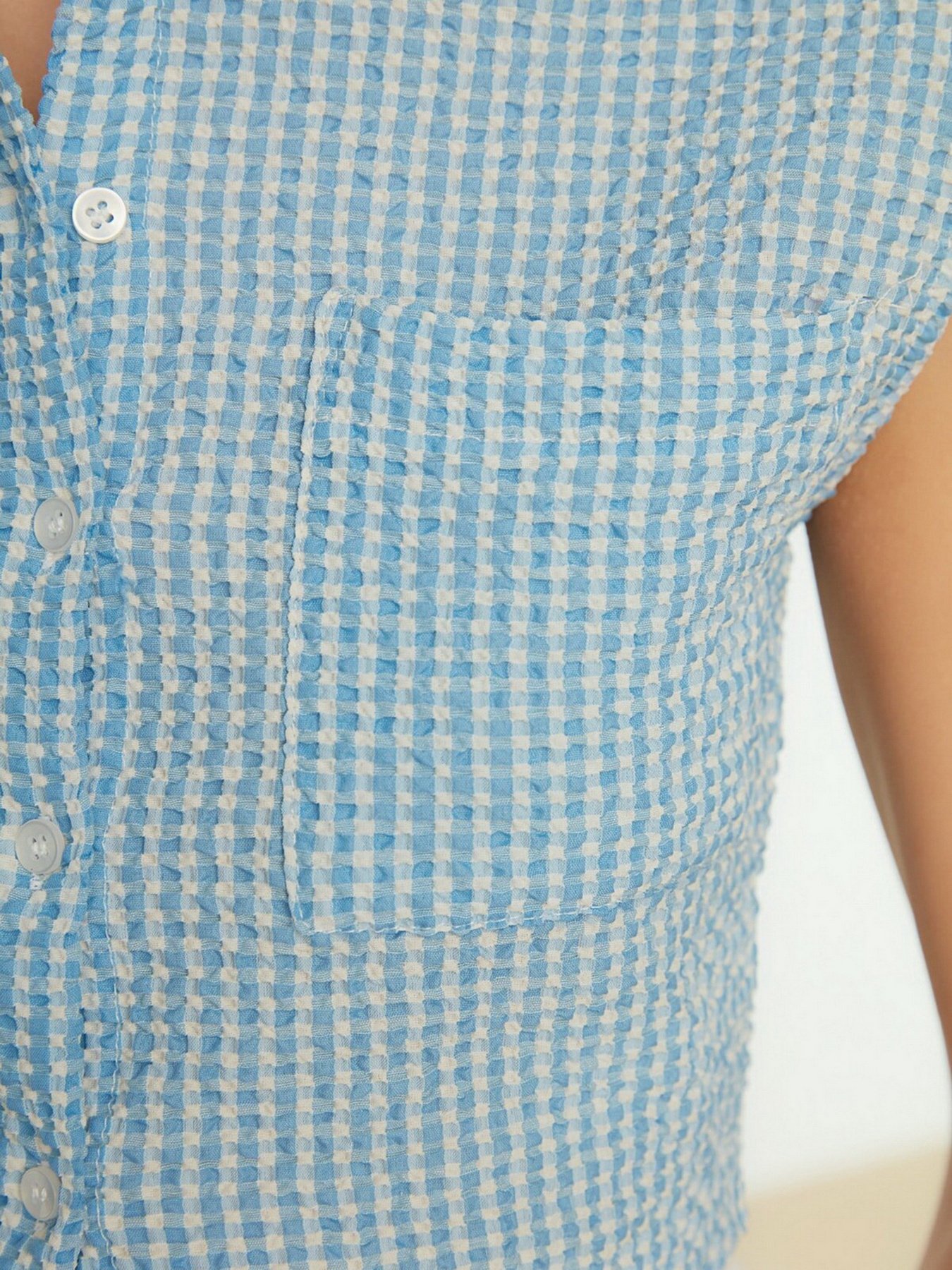 Топ Trendyol модель TWOSS22GO0133/Mavi Фото