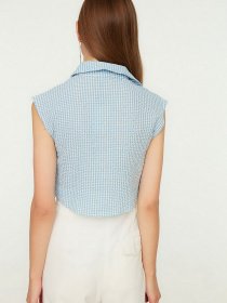 Топ Trendyol модель TWOSS22GO0133/Mavi Фото