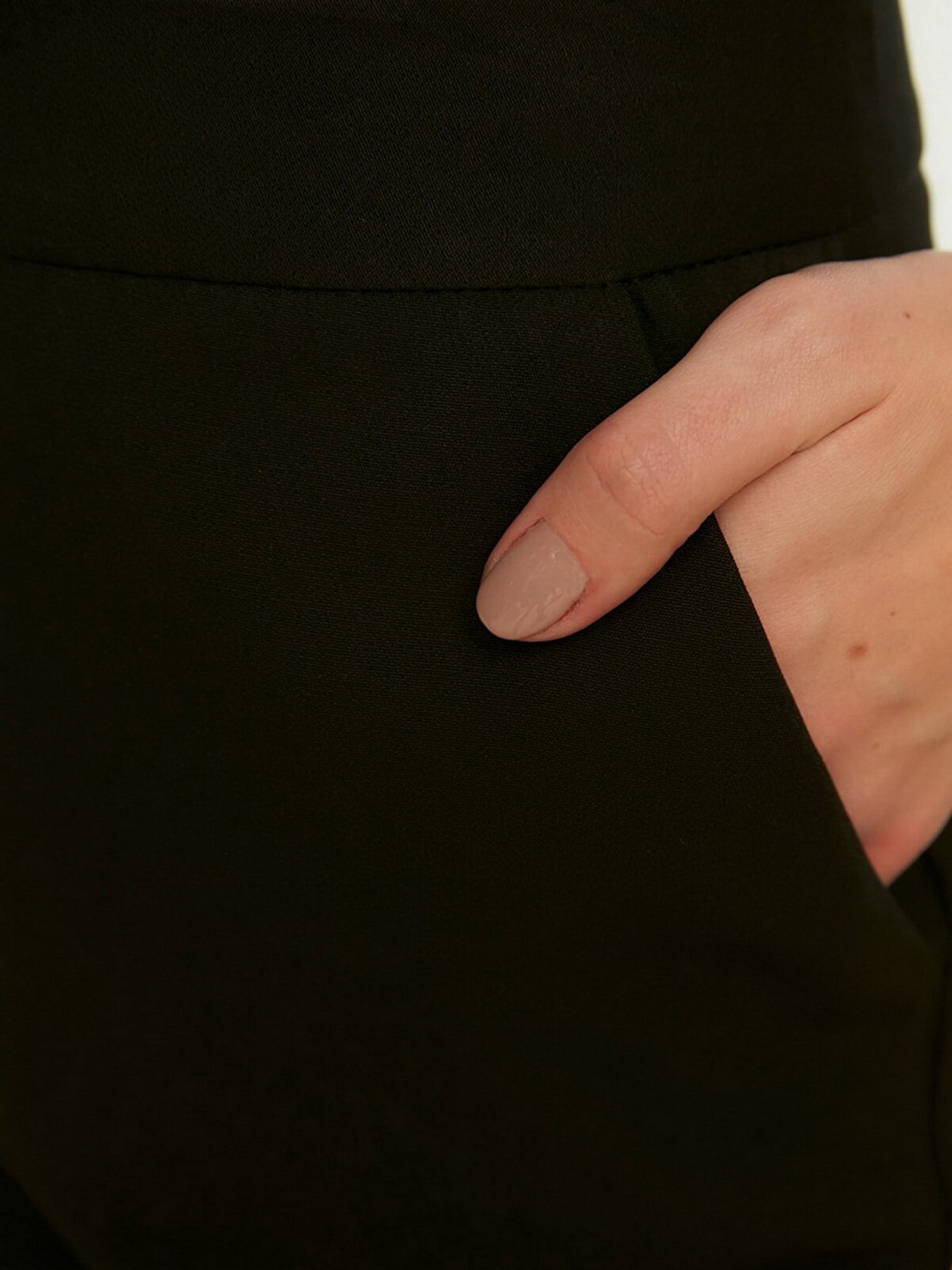 Повсякденні штани Trendyol модель TWOSS22PL0077/Siyah Фото