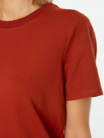 Платье-футболка Trendyol модель TWOSS22EL0825/Camel Фото