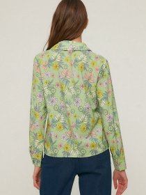 Блуза Trendyol модель TWOSS22GO0196/Yesil Фото