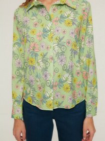 Блуза Trendyol модель TWOSS22GO0196/Yesil Фото