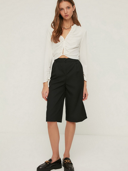 Шорти Trendyol модель TWOSS22PL0120/Siyah — фото 4 - INTERTOP