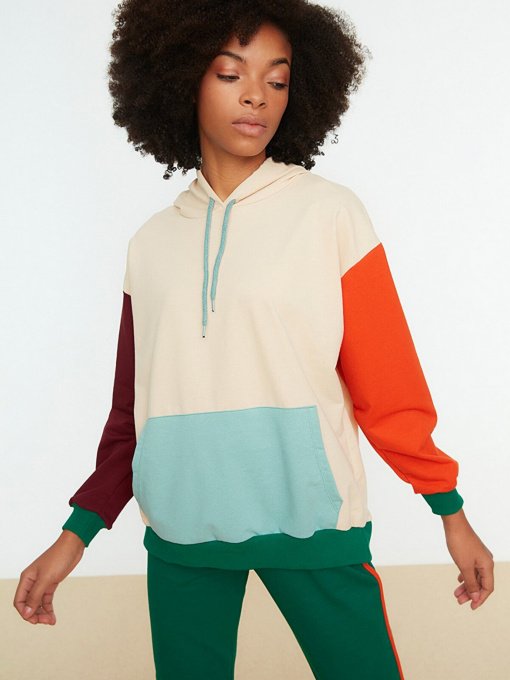 Худи Trendyol модель TWOSS22SW0069/Cok Renkli Фото