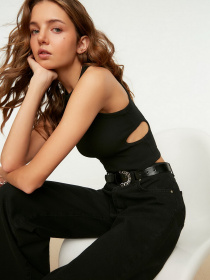 Топ Trendyol модель TWOSS22AL0026/Siyah Фото