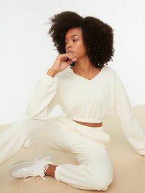 Топ Trendyol модель TWOSS22SW0059/Ekru Фото