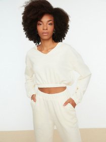 Топ Trendyol модель TWOSS22SW0059/Ekru Фото