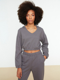 Топ Trendyol модель TWOSS22SW0059/Antrasit Фото