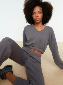 Топ Trendyol модель TWOSS22SW0059/Antrasit Фото