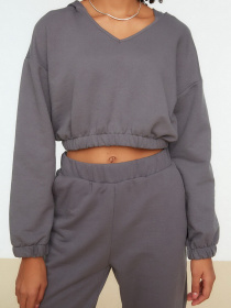 Топ Trendyol модель TWOSS22SW0059/Antrasit Фото