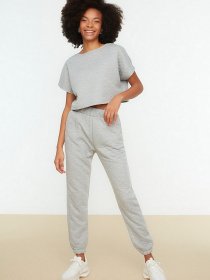 Штаны спортивные Trendyol модель TWOSS22EA0035/Gri Фото