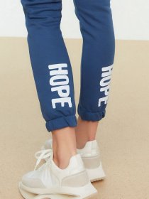 Штаны спортивные Trendyol модель TWOSS22EA0058/Indigo Фото