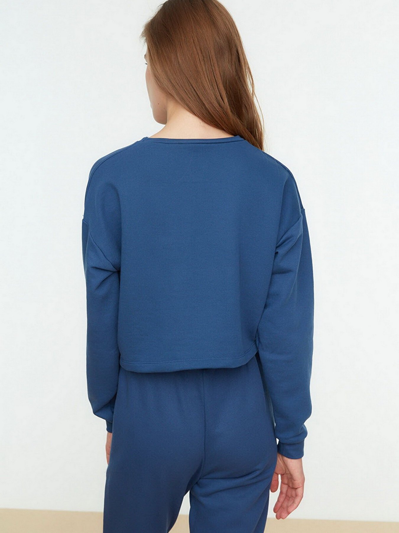 Світшот Trendyol модель TWOSS22SW0102/Indigo Фото