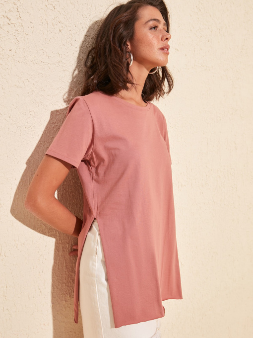 Футболки и поло Trendyol модель TWOSS20TS0829/Gul Kurusu Фото